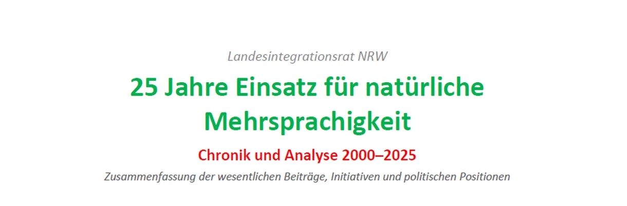 25 Jahre Einsatz für natürliche Mehrsprachigkeit